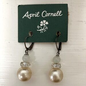 NWT VINTAGE Holiday dangle earrings